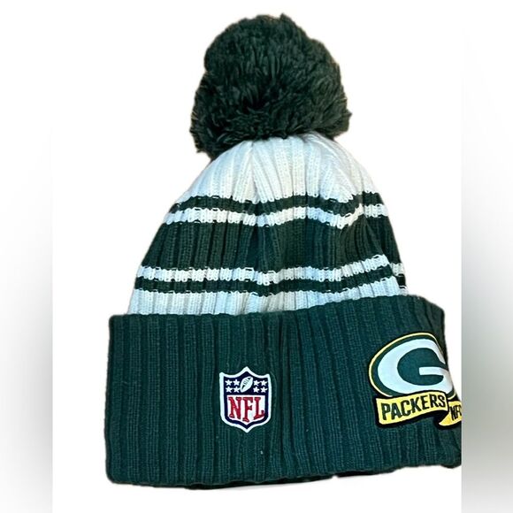 Green Bay Packers Pom Pom Beanie NFL